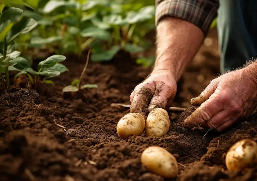 Otimizando Sua Colheita de Batatas: A Arte de Cortar Batatas Antes do Plantio – tesourosdojardim